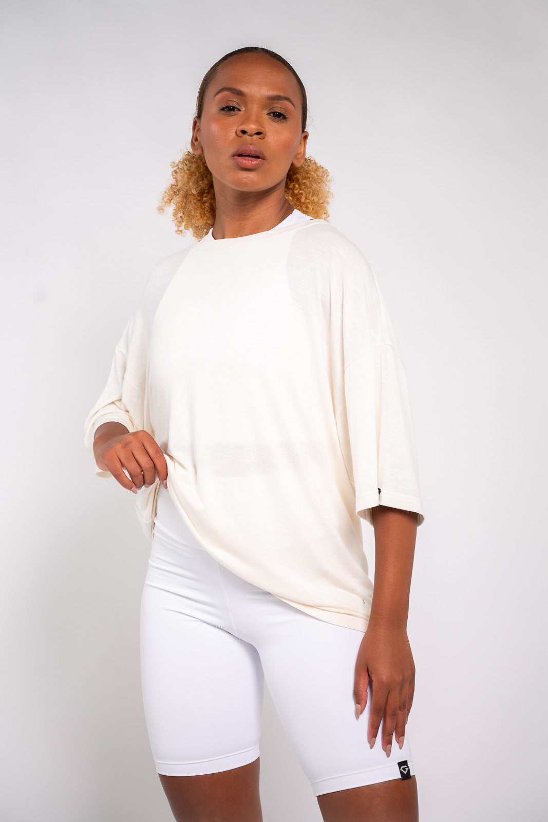 T-SHIRT OVER SIZE OFF WHITE