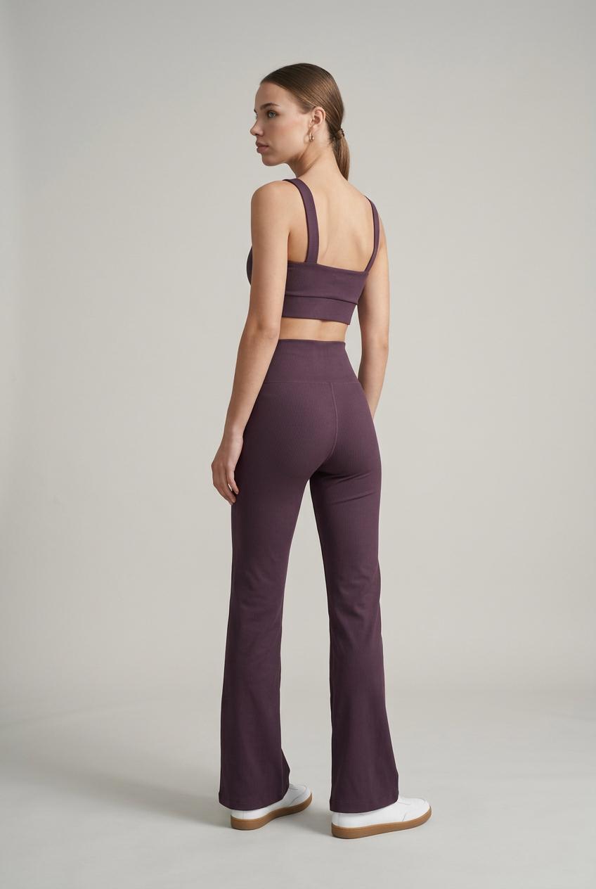 CALÇA FLARE MARROM