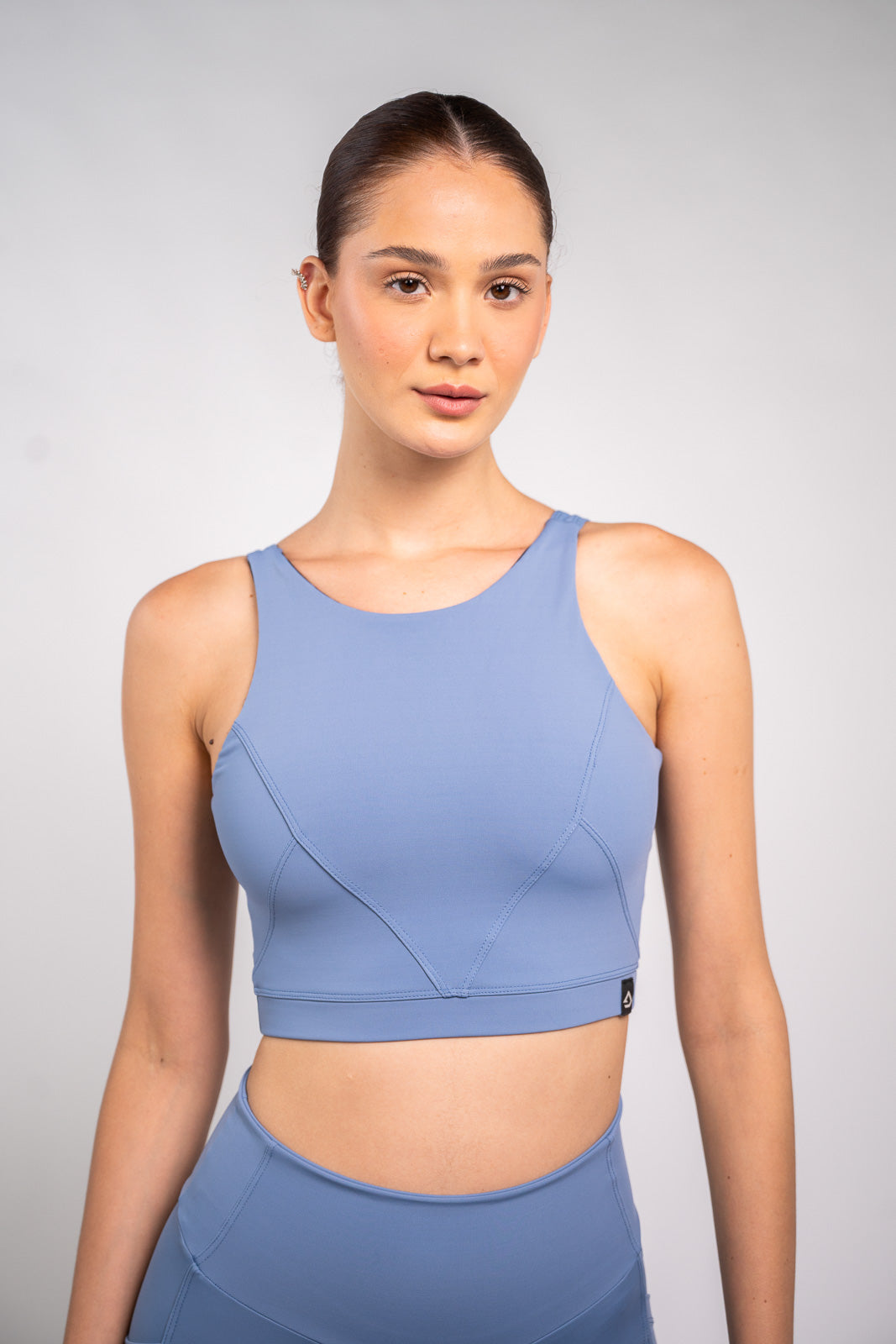 TOP RECORTES AZUL PACIFICO