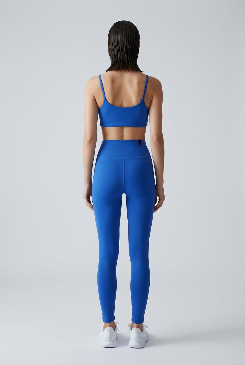 CALÇA LEGGING BÁSICA AZUL OCEANO