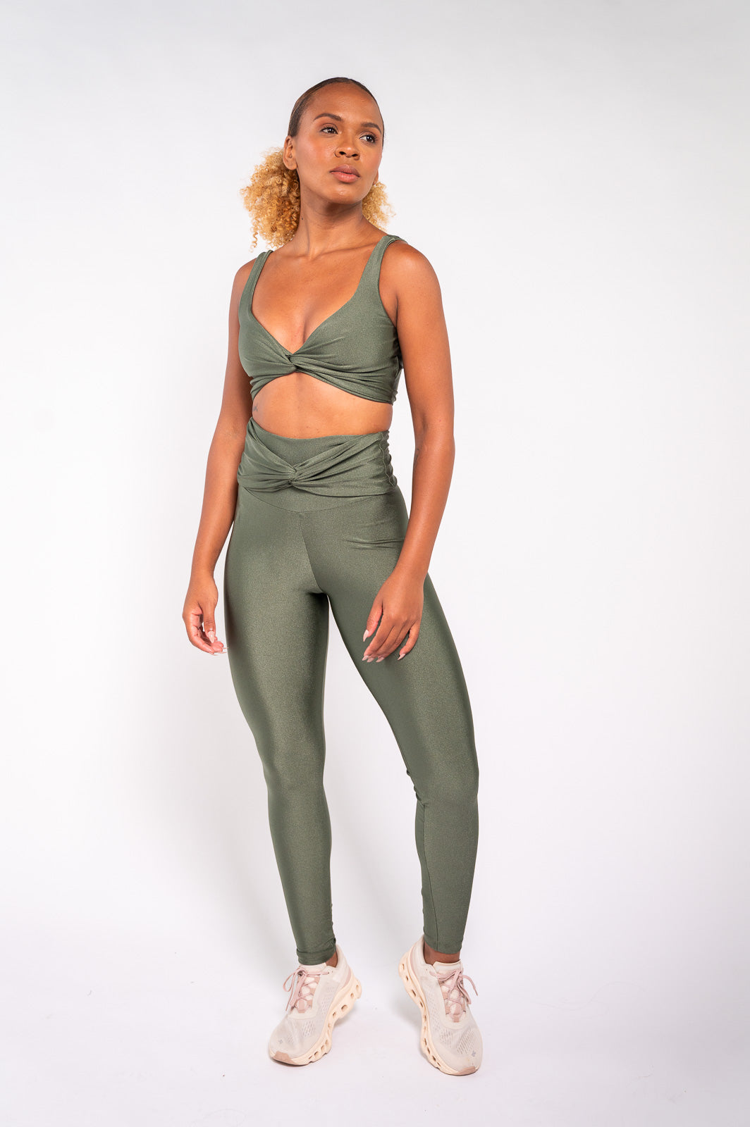 CALÇA DET CÓS TORCIDO FRT VERDE CROCO