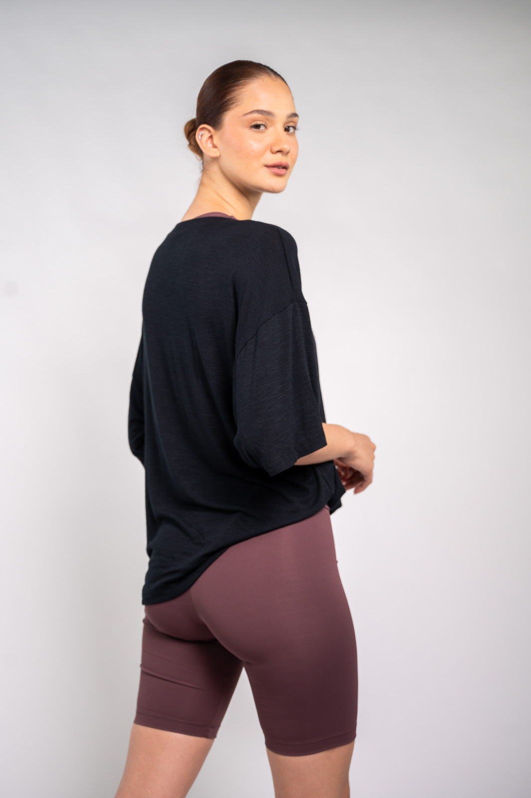 T-SHIRT OVER SIZE PRETA