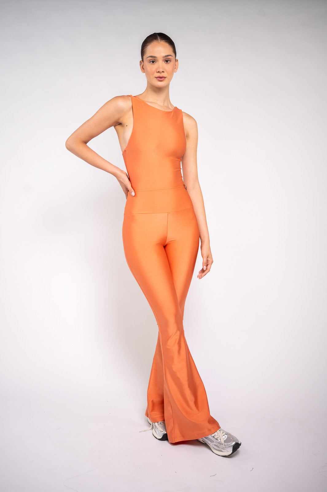 CALÇA MAXI FLARE ARGILA
