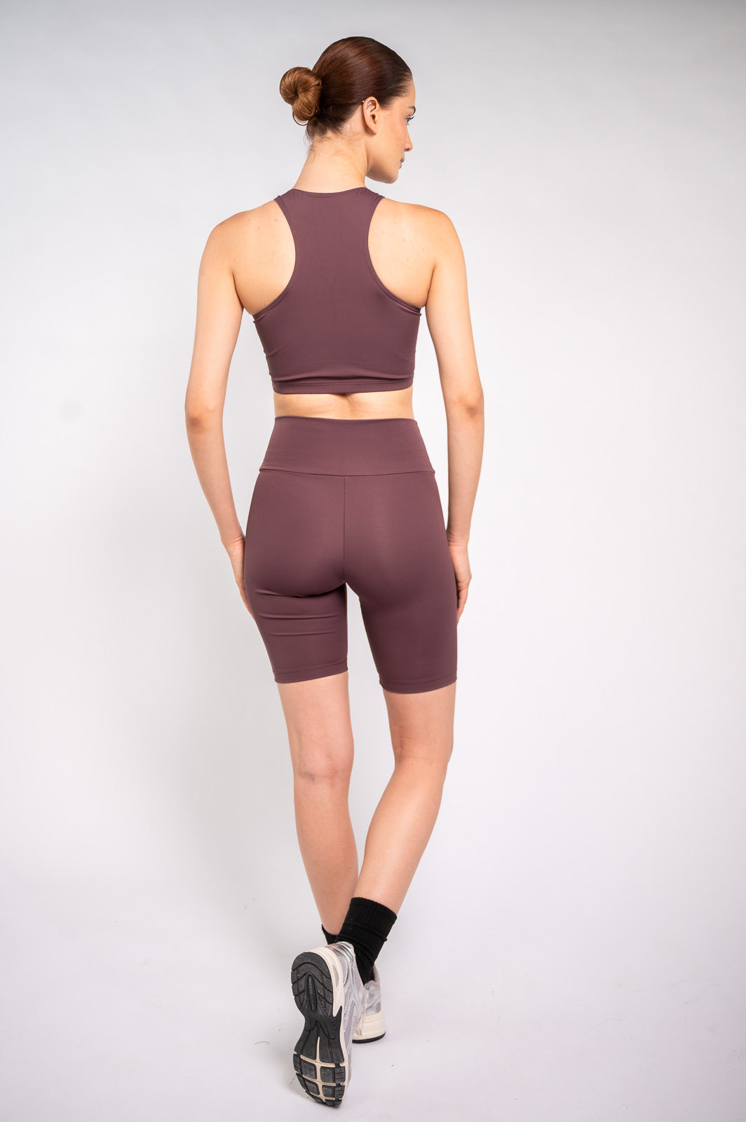 BERMUDA BIKER MARROM