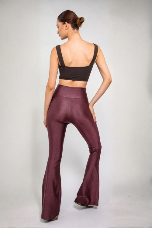 CALÇA MAXI FLARE AÇAÍ
