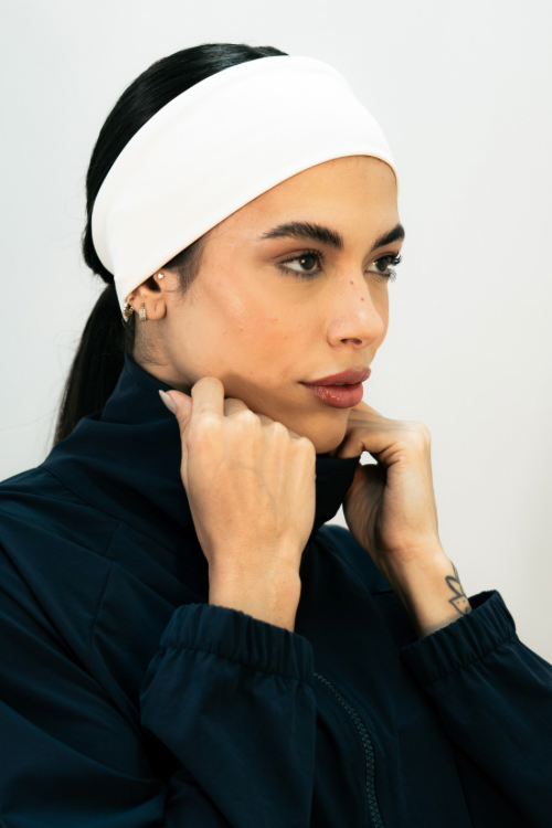 CASACO WINDBREAK CURTO C/ REGULADOR FEMININO AZUL MARINHO