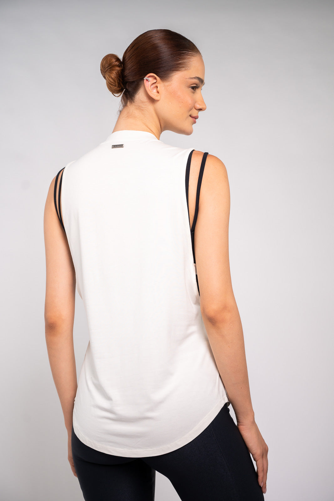 BLUSA CAVA GRANDE C/ TIRA OFF WHITE